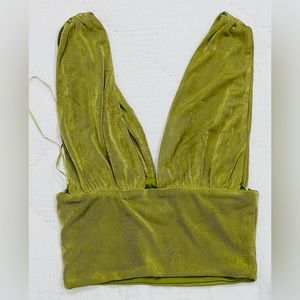 Beautiful green cropped top